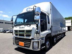 メーカーいすゞ リサイクル料金13,930円 年式 平成24年2月 サイズ 大型 走行距離 ７４１，８７５ｋｍ 形状 バン 型式 ＬＫＧ－ＣＹＪ７７Ａ シフト Ｆ７速 エンジン型式／排気量 ６ＵＺ１ / ９，８３０ｃｃ ボディメーカー 日本フルハーフ